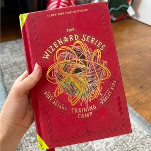 The Wizenard Series Training Camp Hardcover  by Wesley King + Kobe Bryant